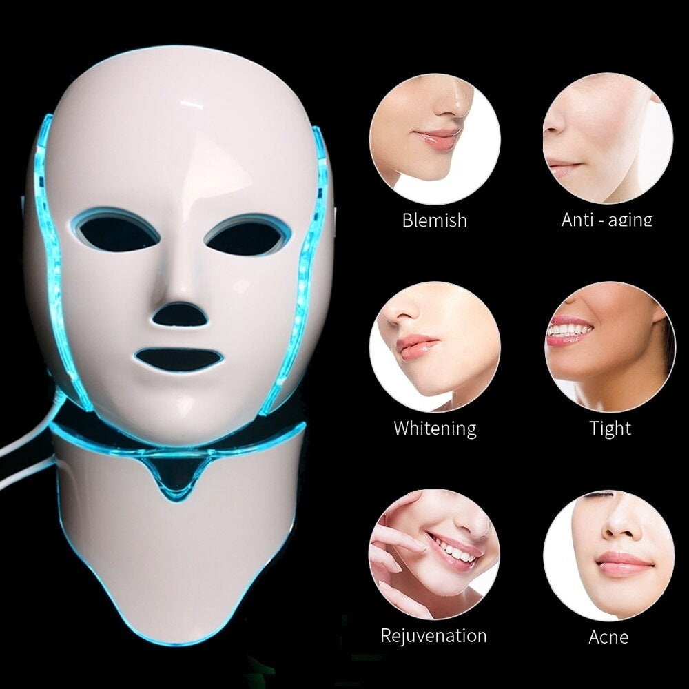 LED Facial Mask Machine – At-Home Spa Treatment for Glowing Skin