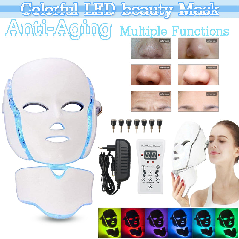 LED Facial Mask Machine – At-Home Spa Treatment for Glowing Skin