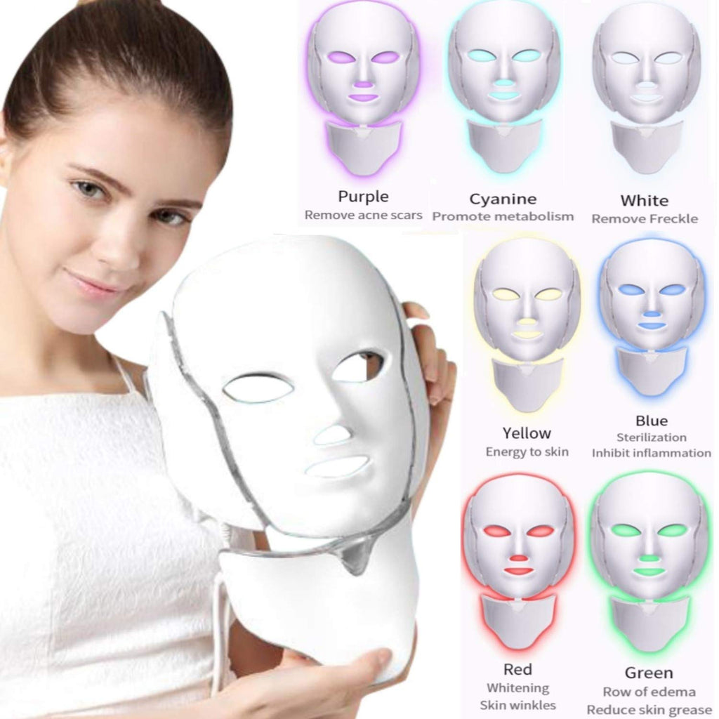 LED Facial Mask Machine – At-Home Spa Treatment for Glowing Skin