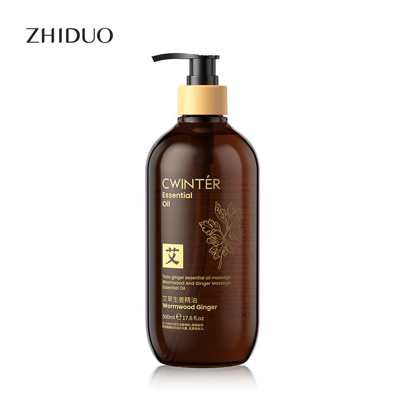 Wormwood & Ginger Body Massage Oil – 500ml Deep Moisture & Soothing