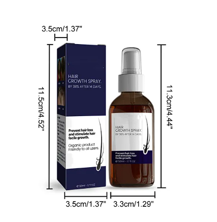 Biotin Hair Growth Spray for Damaged & Thinning Hair