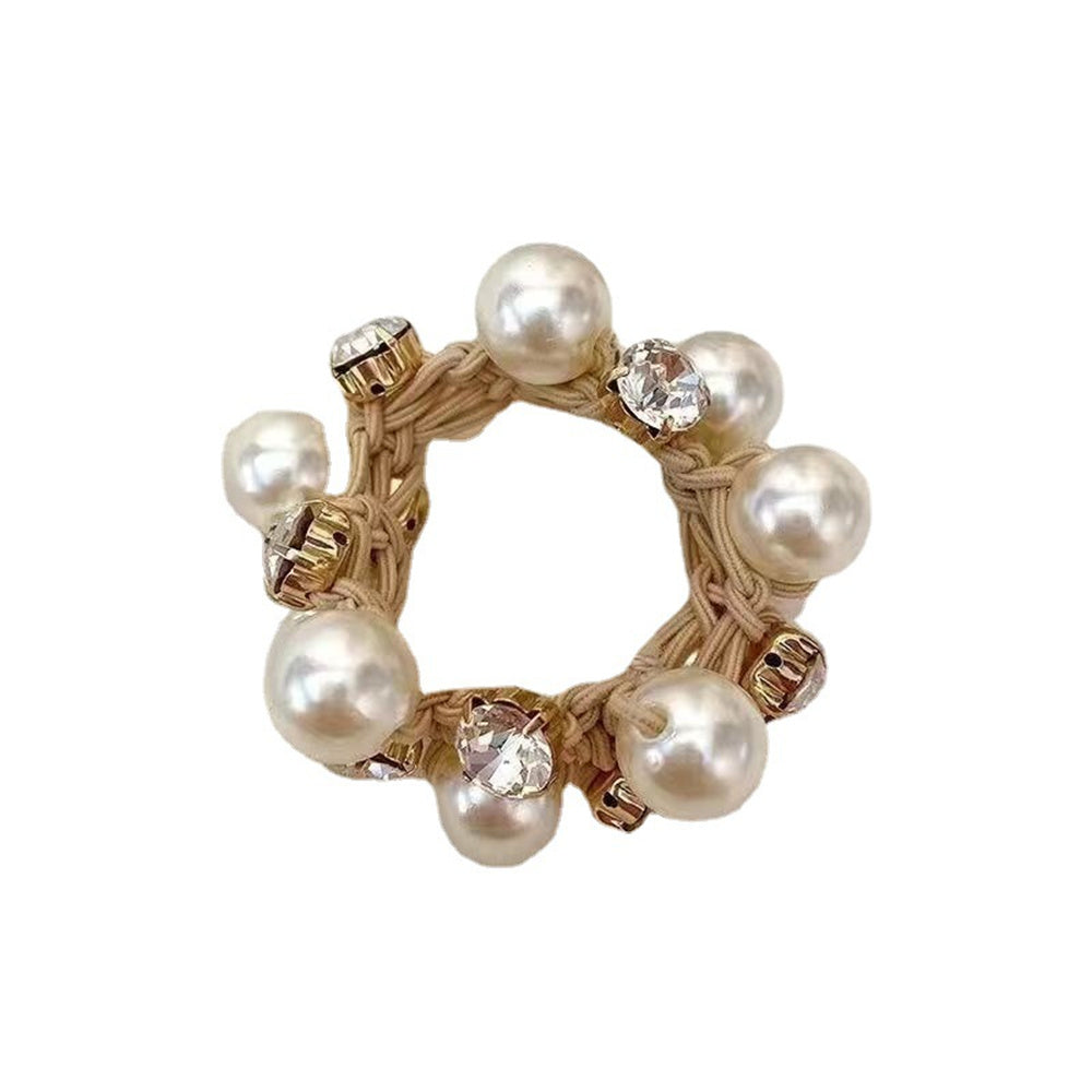 Pearl Hair Tie & Bracelet – Elegant 2-in-1 Hair Accessory
