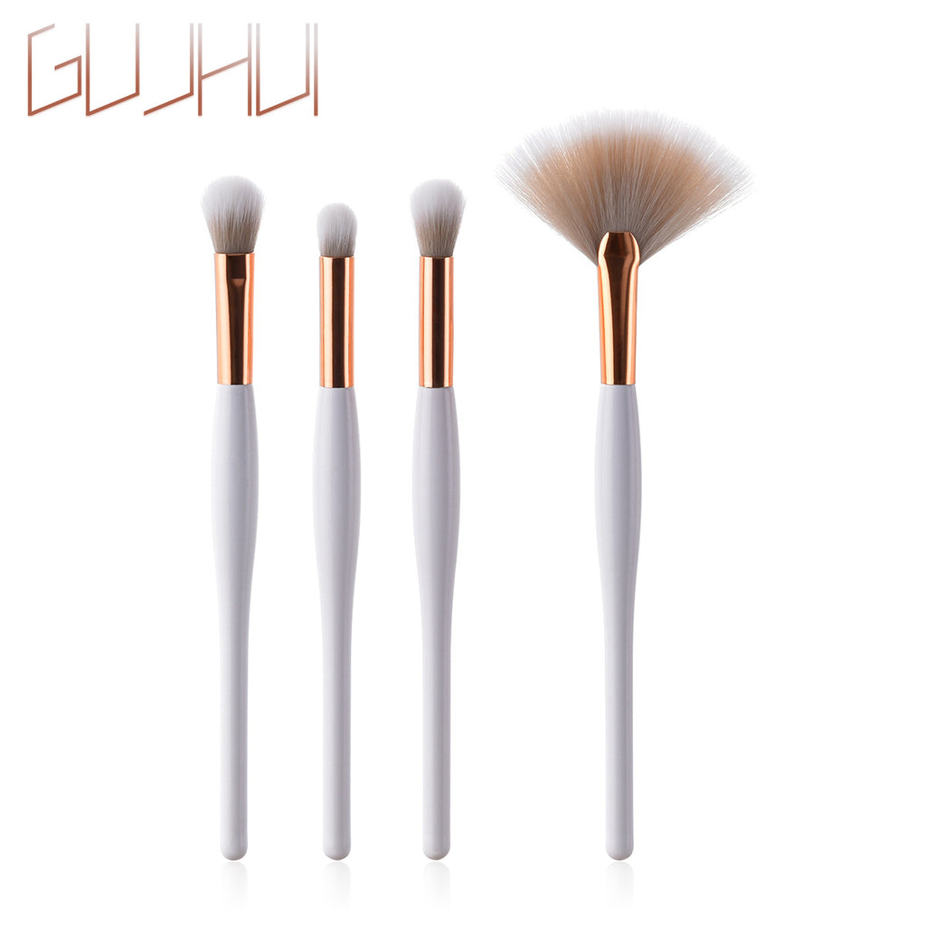 Professional 8-Piece Makeup Brush Set – Premium Fiber Bristles