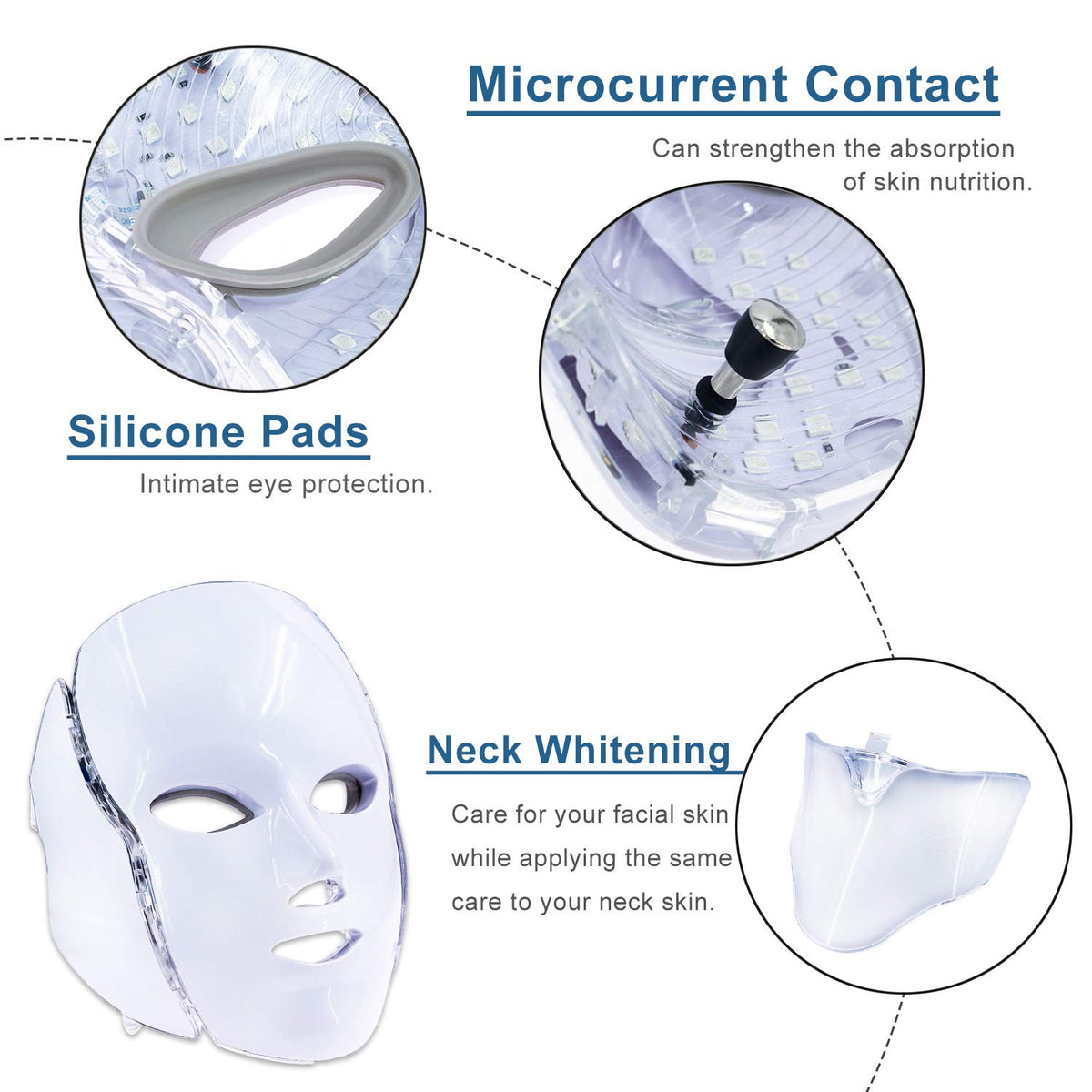 LED Facial Mask Machine – At-Home Spa Treatment for Glowing Skin